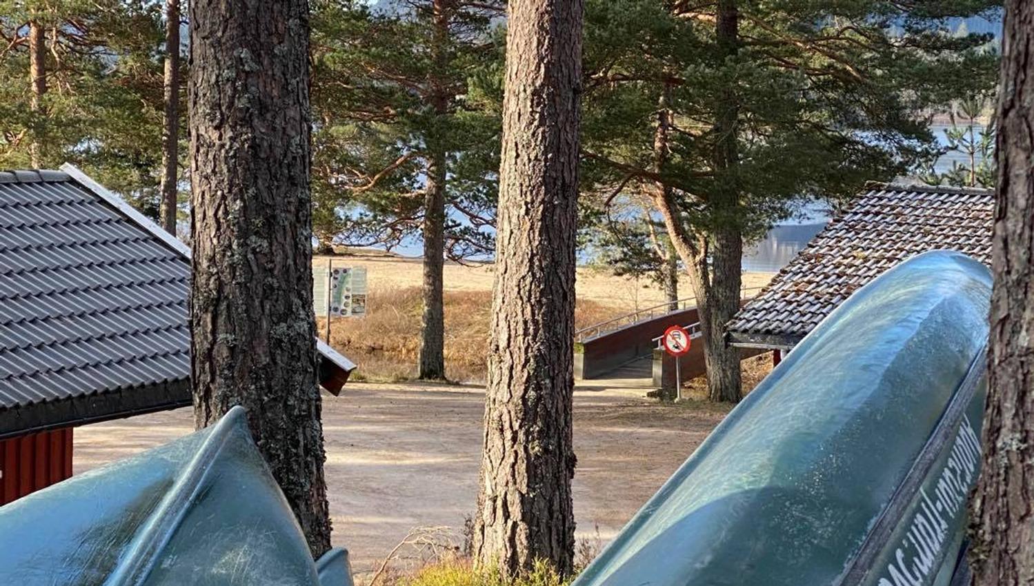 Kanoutleie i Øvre Øydnavatn i Konsmo i Lyngdal