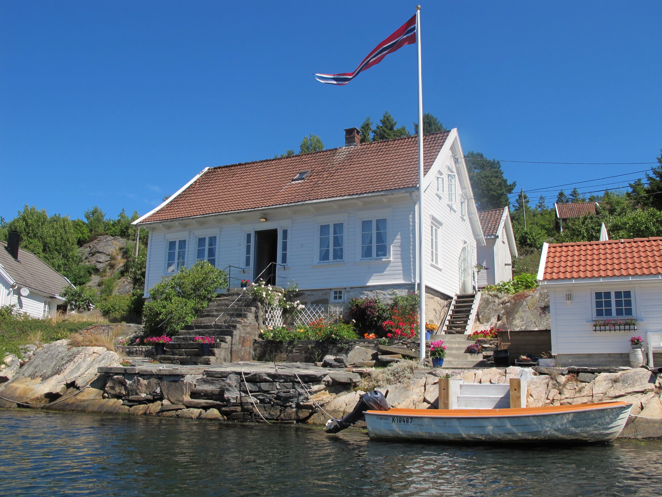 Wooden houses in Blindleia