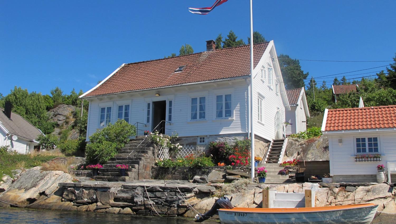 Wooden houses in Blindleia