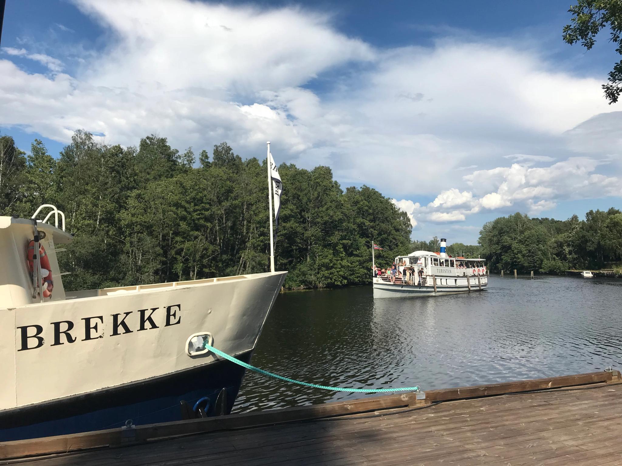 Båten Brekke ved Tangen brygge