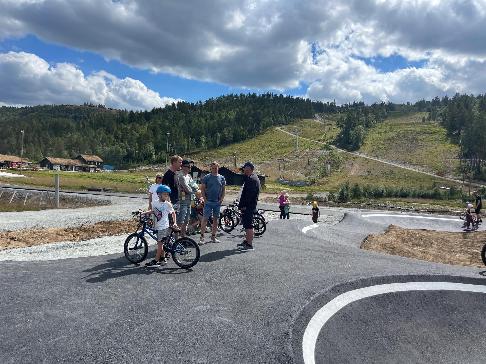 Befaring av Pumptrack Brokke