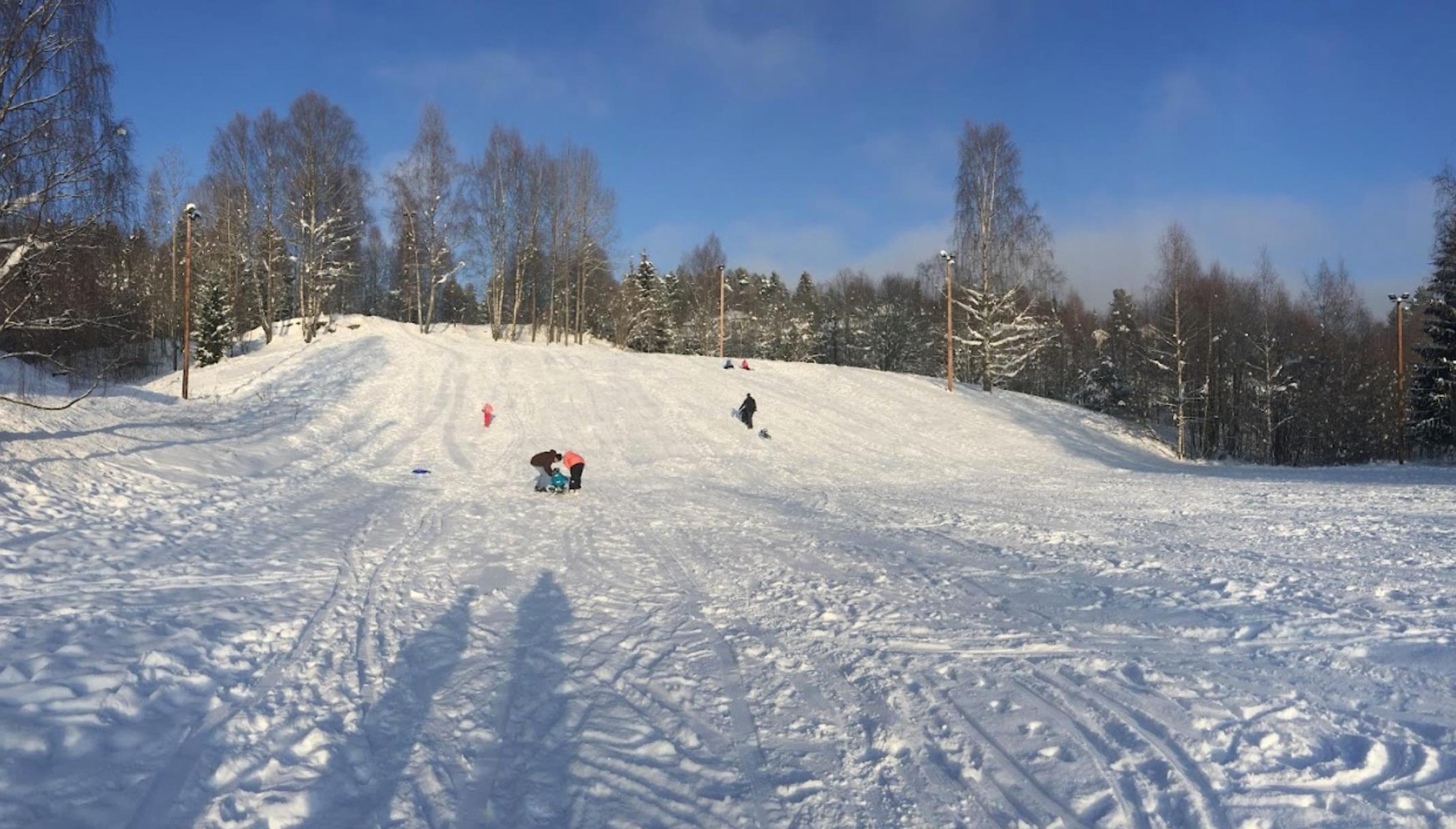 Sledging hill