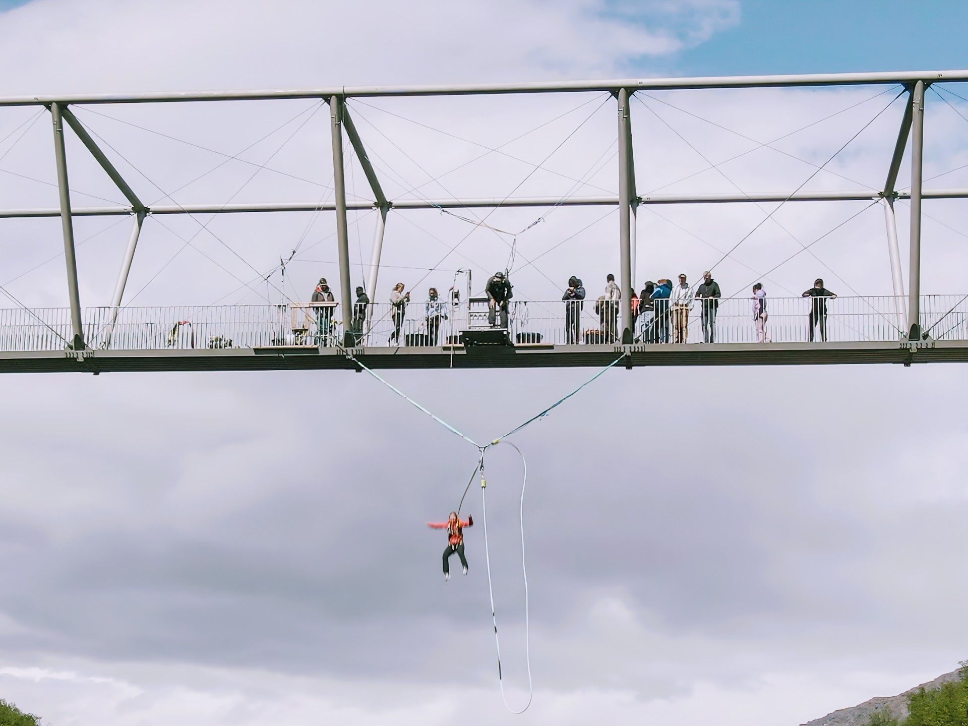 Strikkhopp fra Gorsabrua