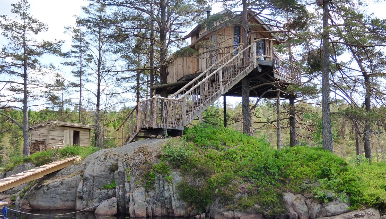 Øy-Hytta mai 2018 (The Island Cabin)