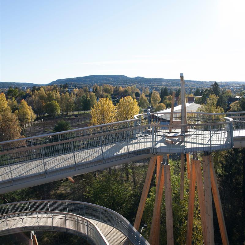 utsikt over tretoppene