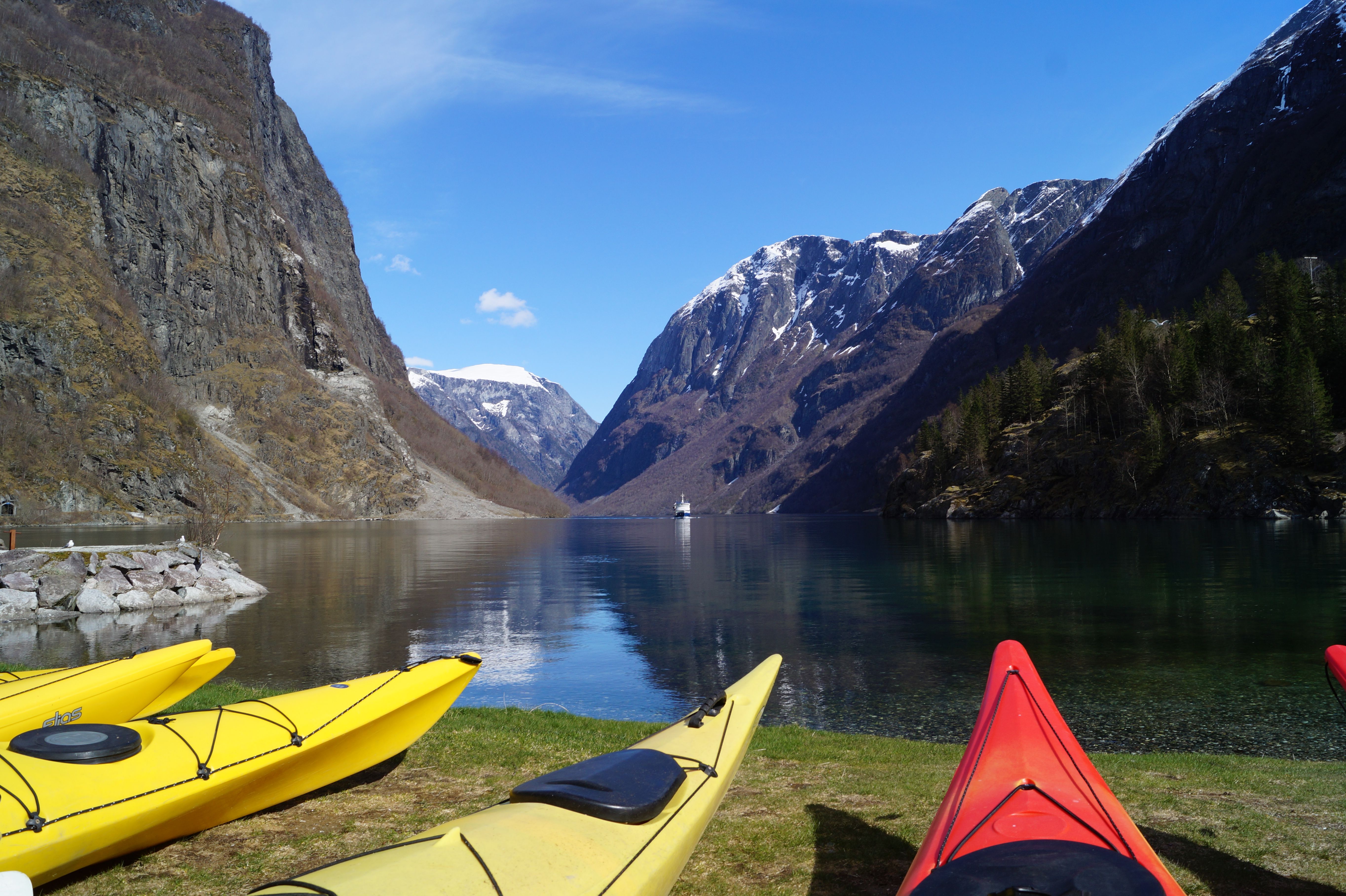 Kayaking in Gudvangen