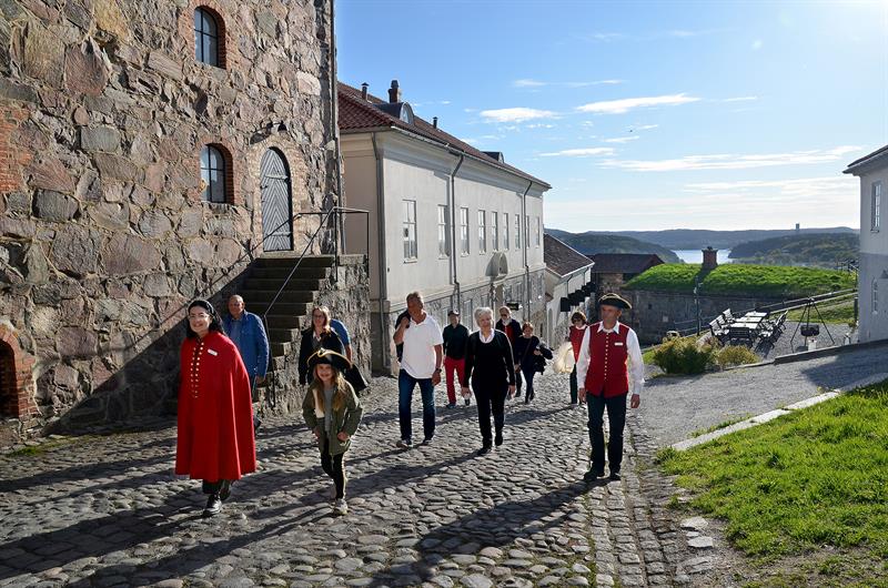 Guiding for grupper Fredriksten Festning Halden historie