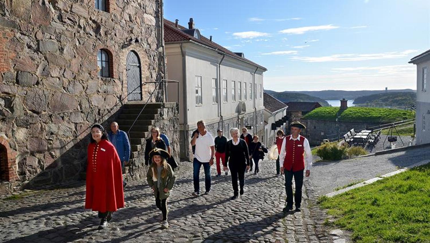 Guiding for grupper Fredriksten Festning Halden historie