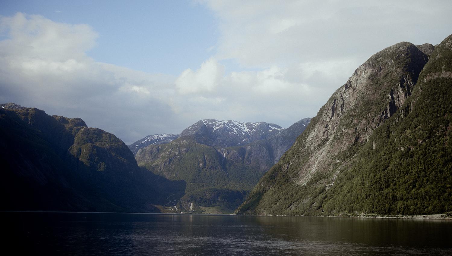 Magical view from Hotel Sundal – world-class fjord and mountain serenity.