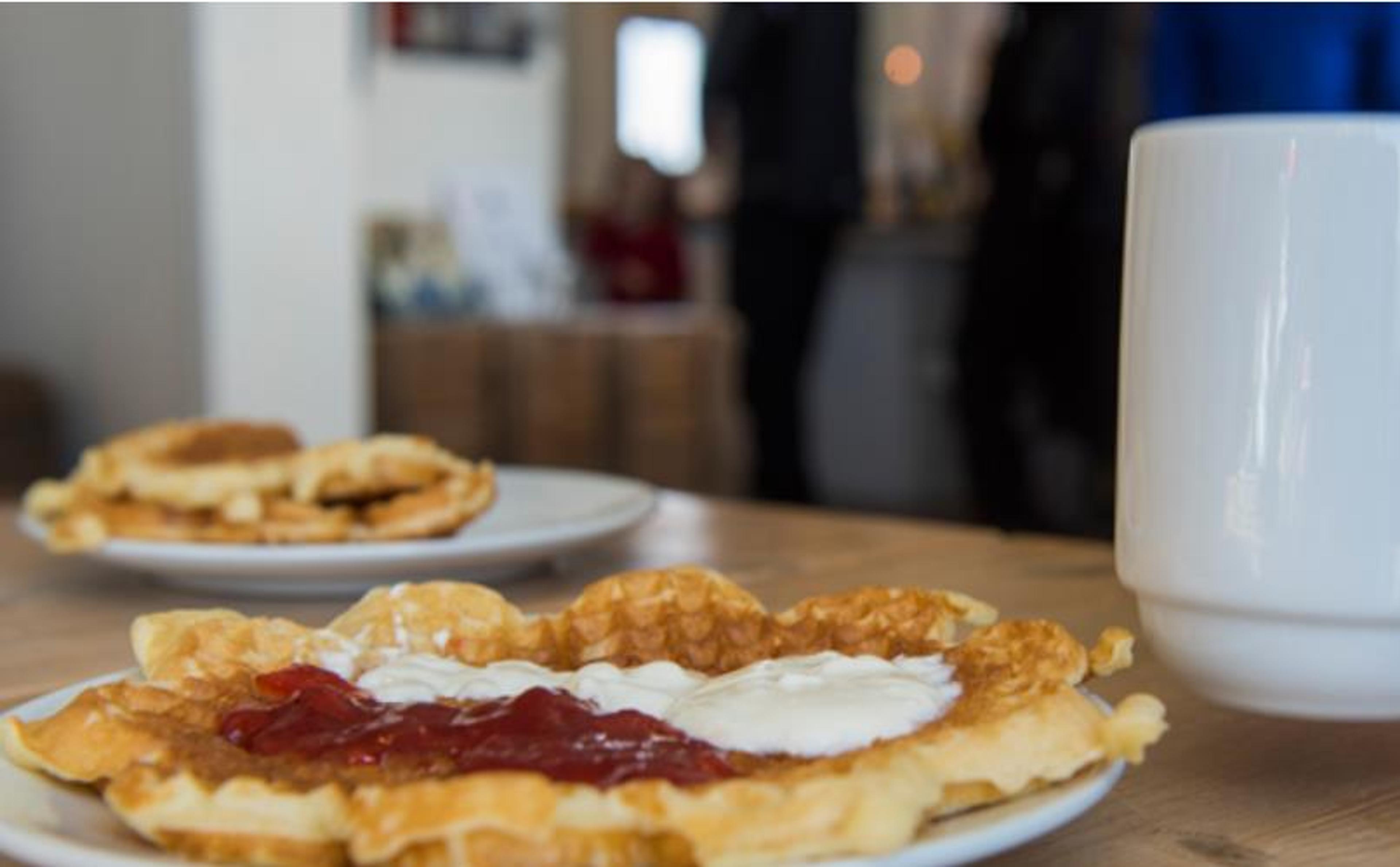 The Lighthouse café at Ryvarden