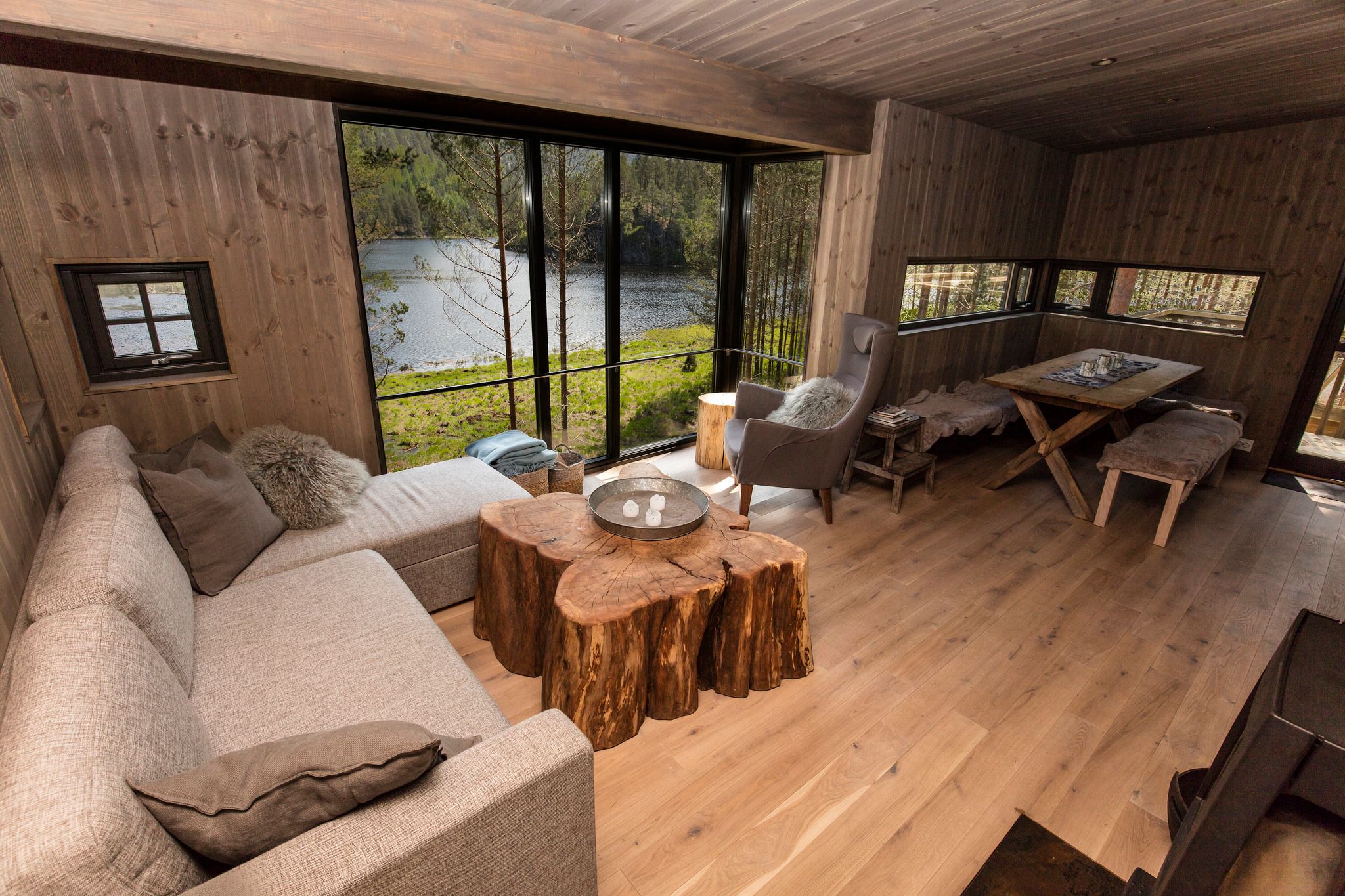 Stue Trehyttene i Gjerstad