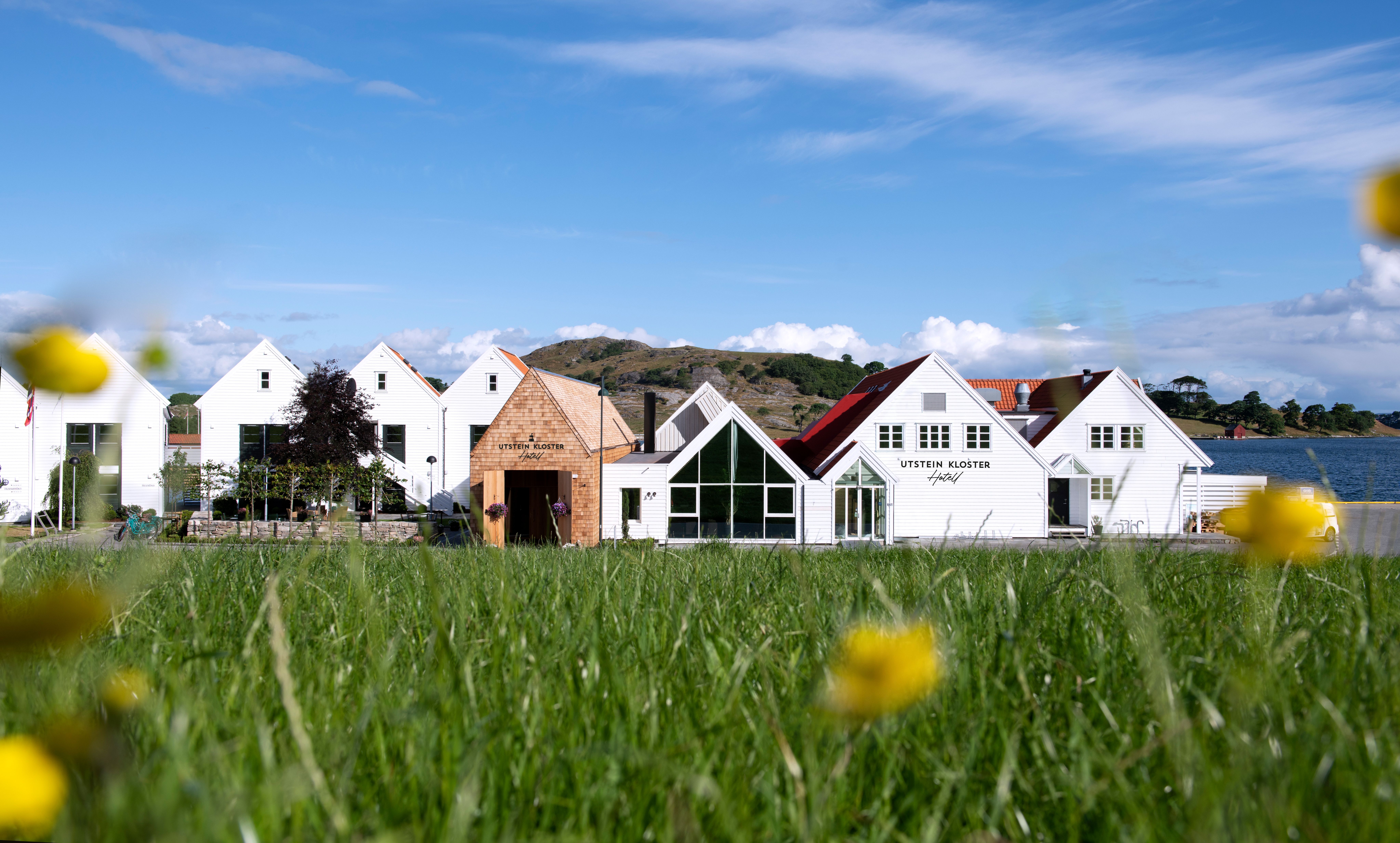 Utstein Kloster Hotell in a stunning landscape in the islands surrounding Stavanger.