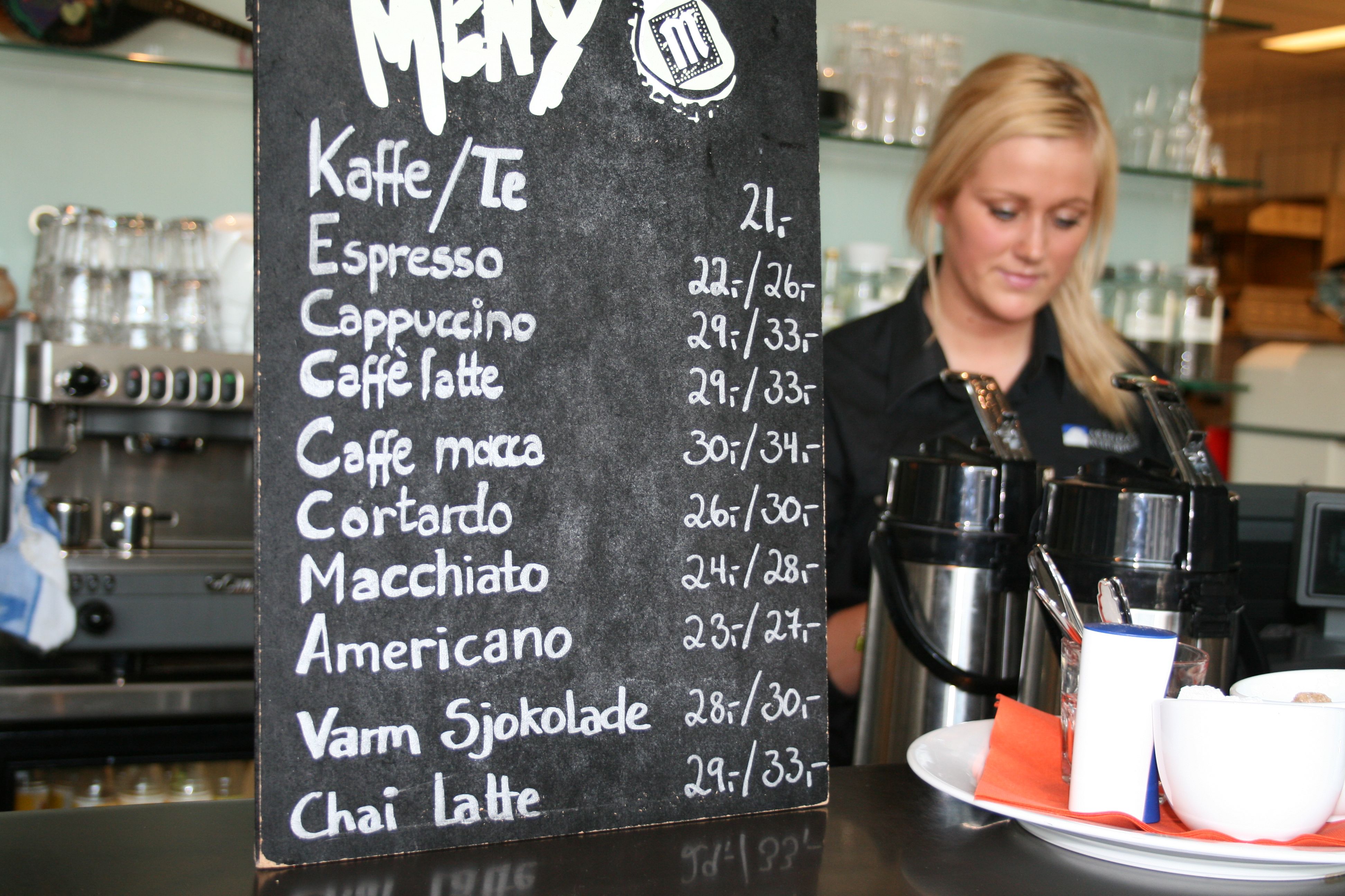 Buen CafeBar kaffemeny