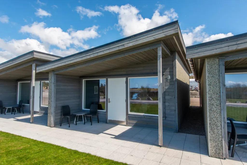 Cabin for 4 people with 2 bedrooms and bathroom