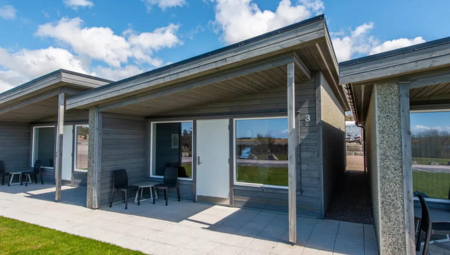 Cabin for 4 people with 2 bedrooms and bathroom