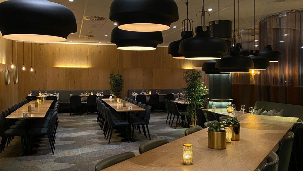 the restaurant "The social bar & bistro" at the Quality Hotel Skjærgården