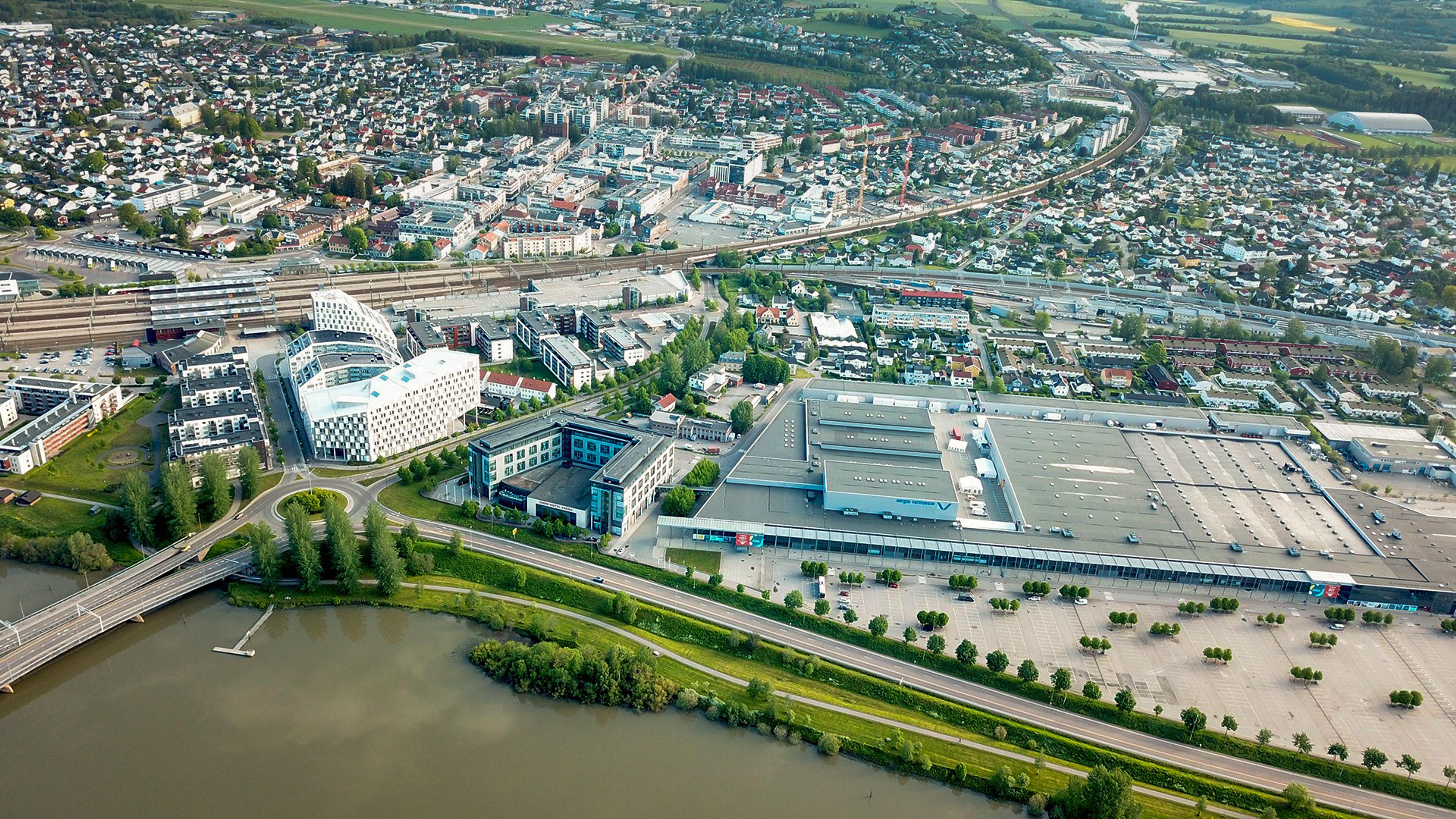 Aerial Photo of Norges Varemesse