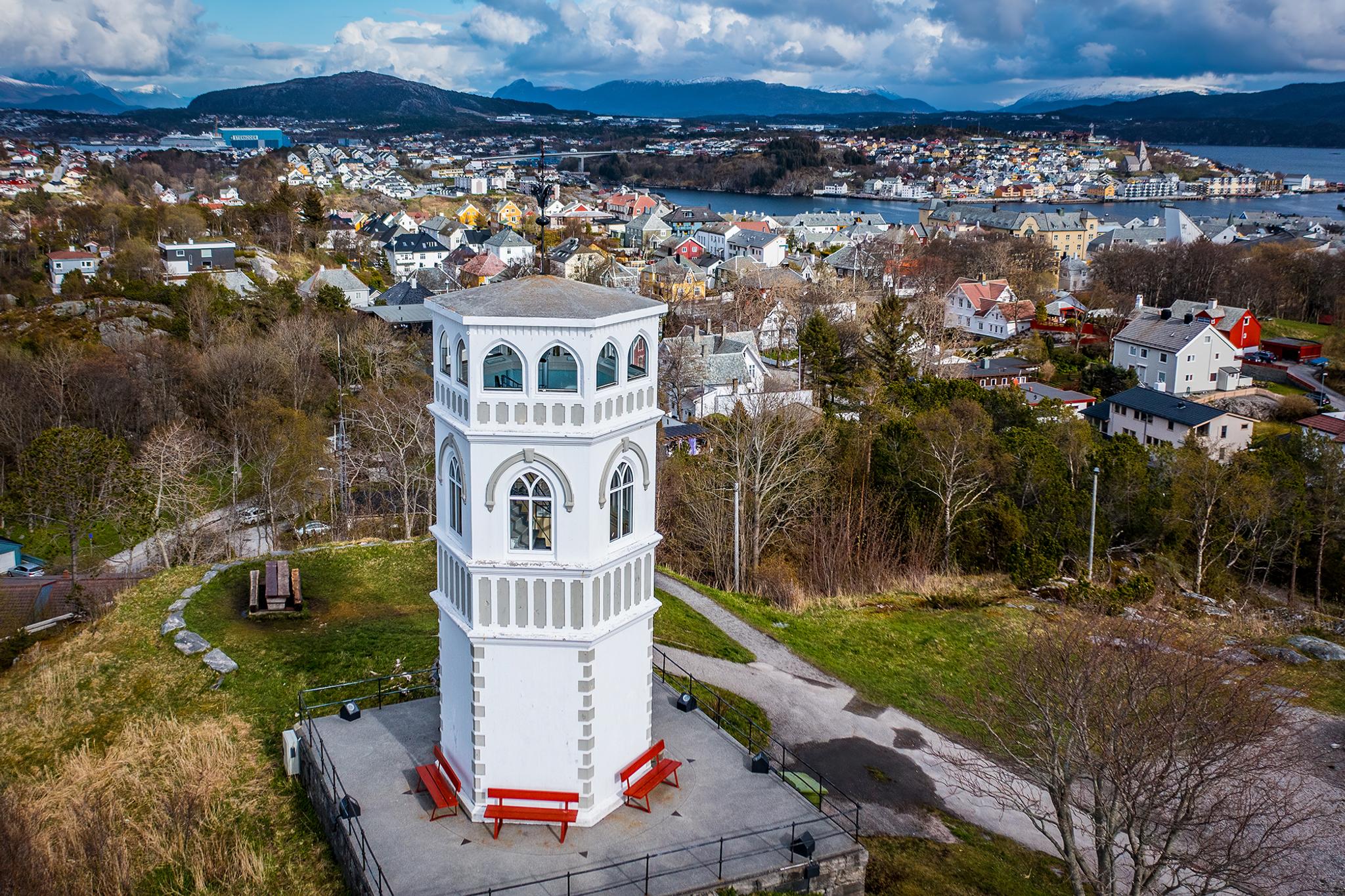 Varden viewpoint in Kristiansund