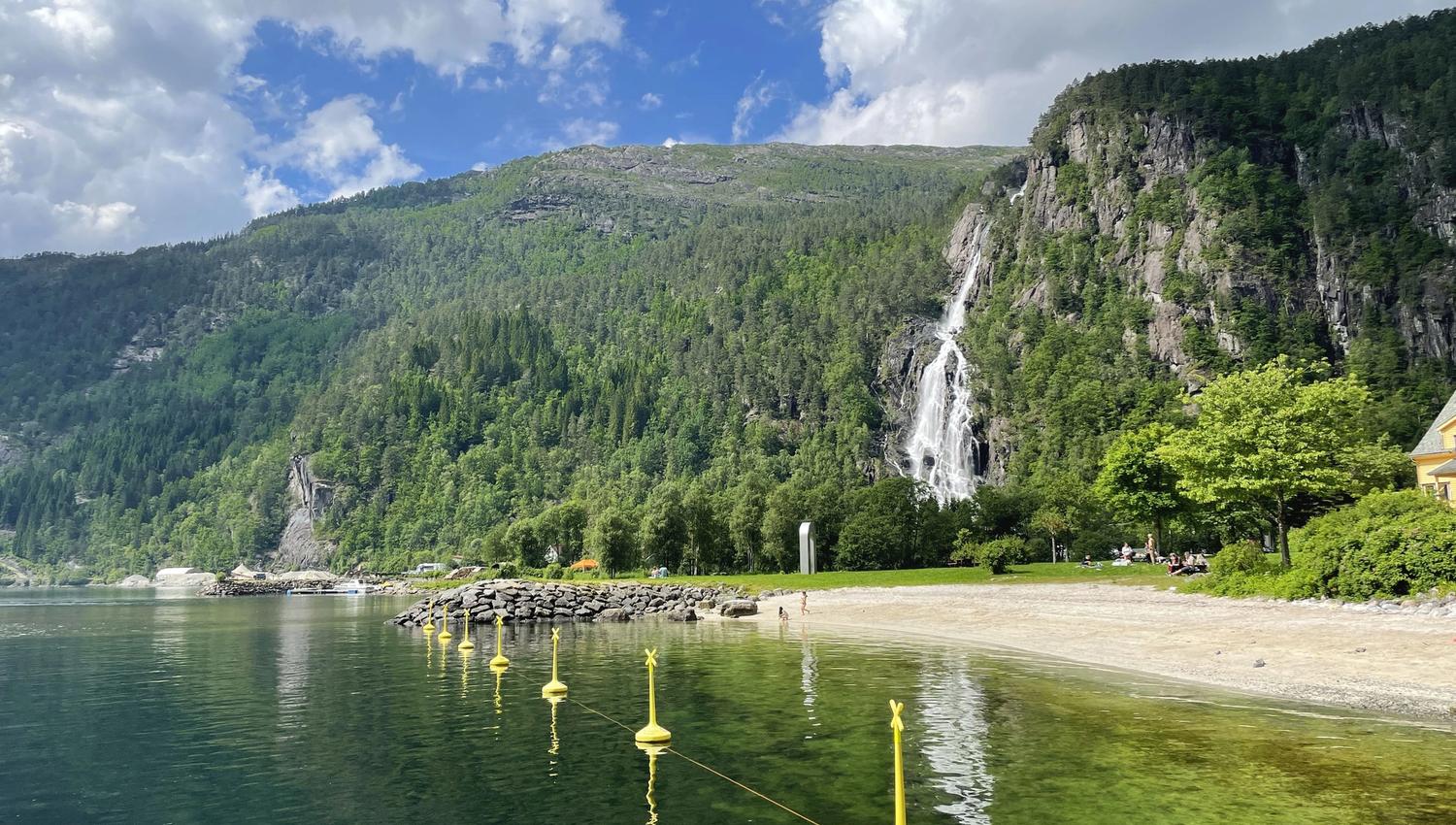 Modalen beach
