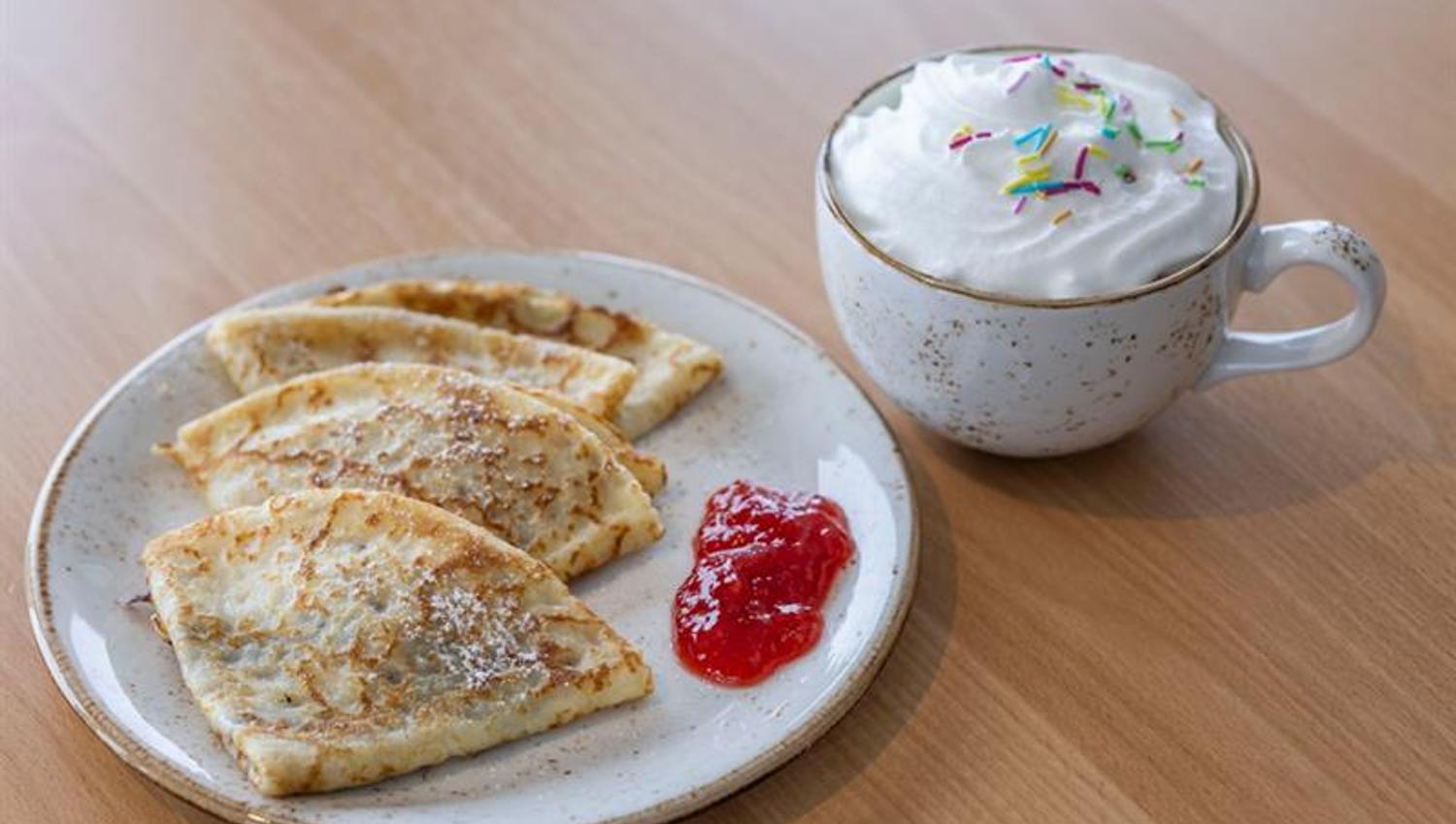 pannekake på Vierli Kafeteria