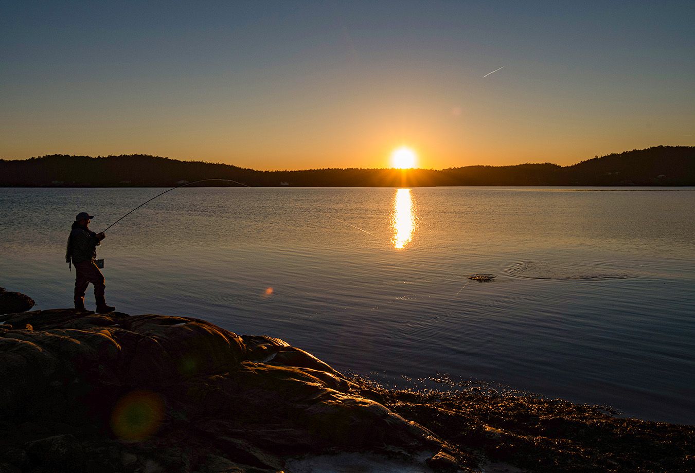Sjøørretfiske lite Foto villmarksfotografen Tommy Solberg