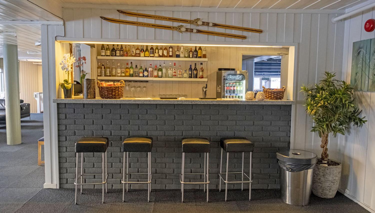 bar på Austbø Hotell