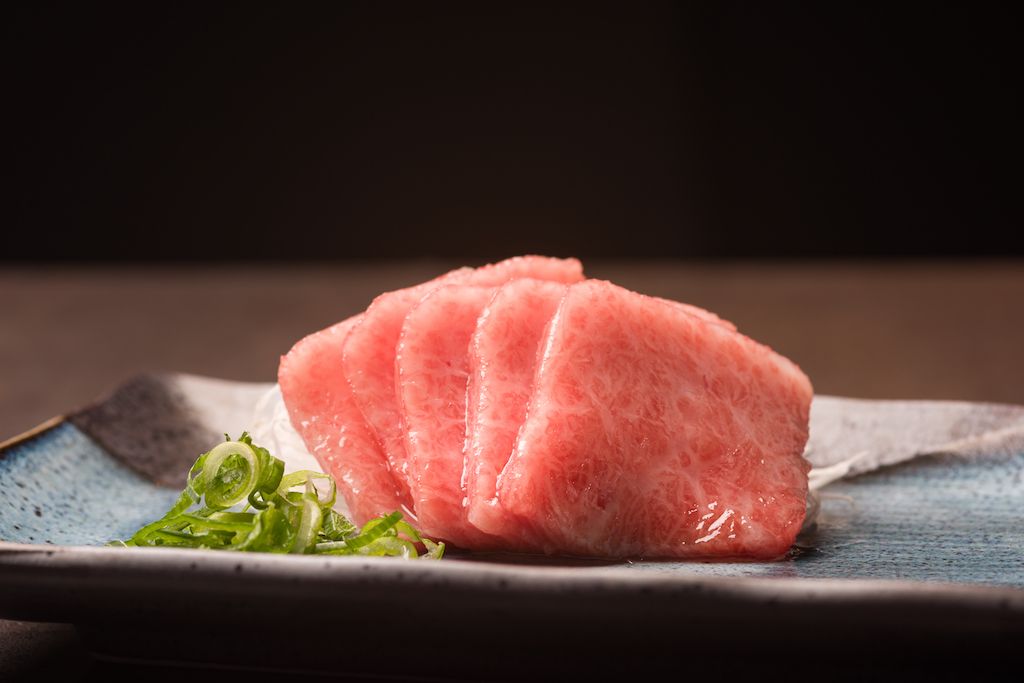 Detalj: Toro sashimi