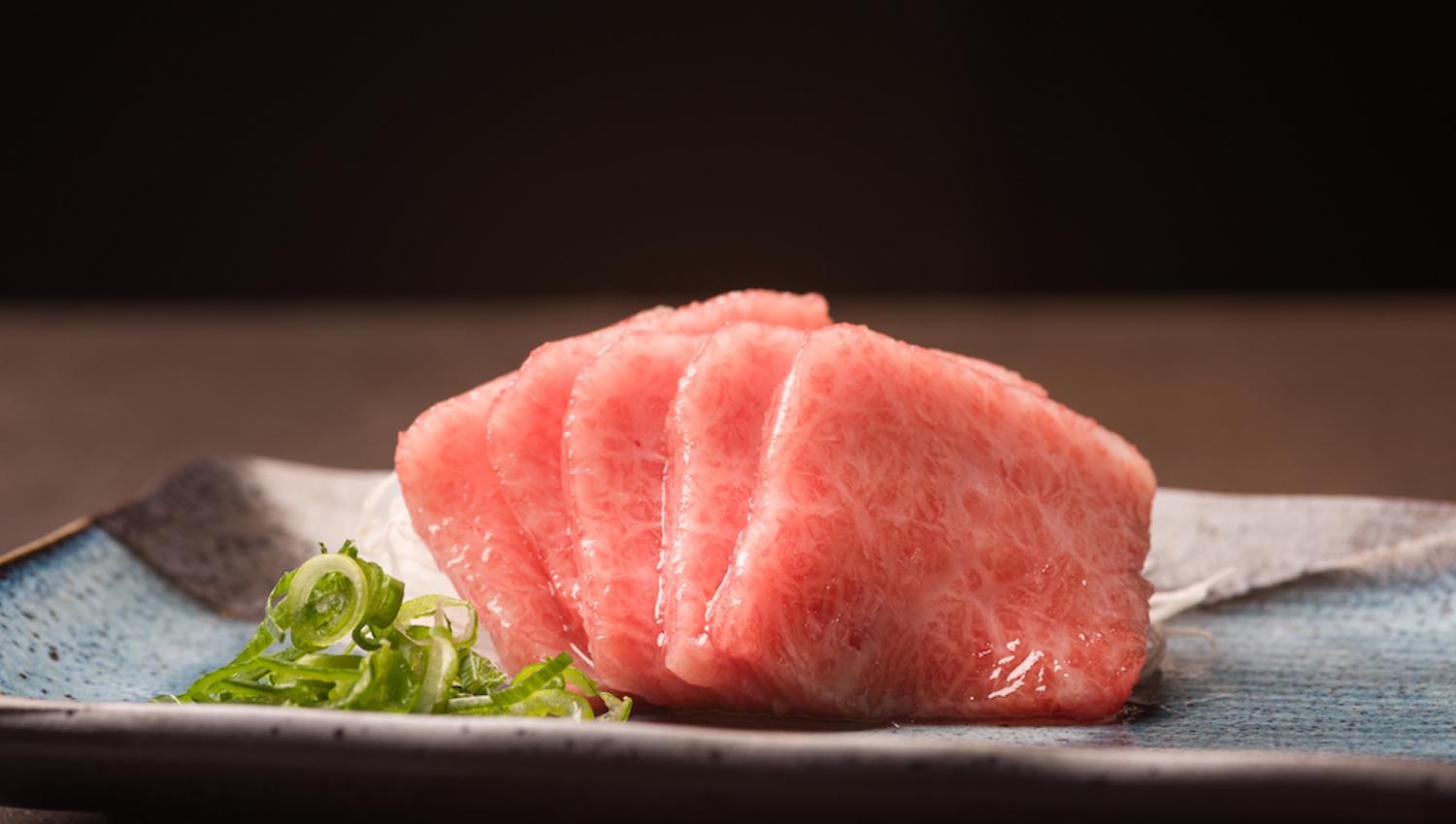 Detalj: Toro sashimi