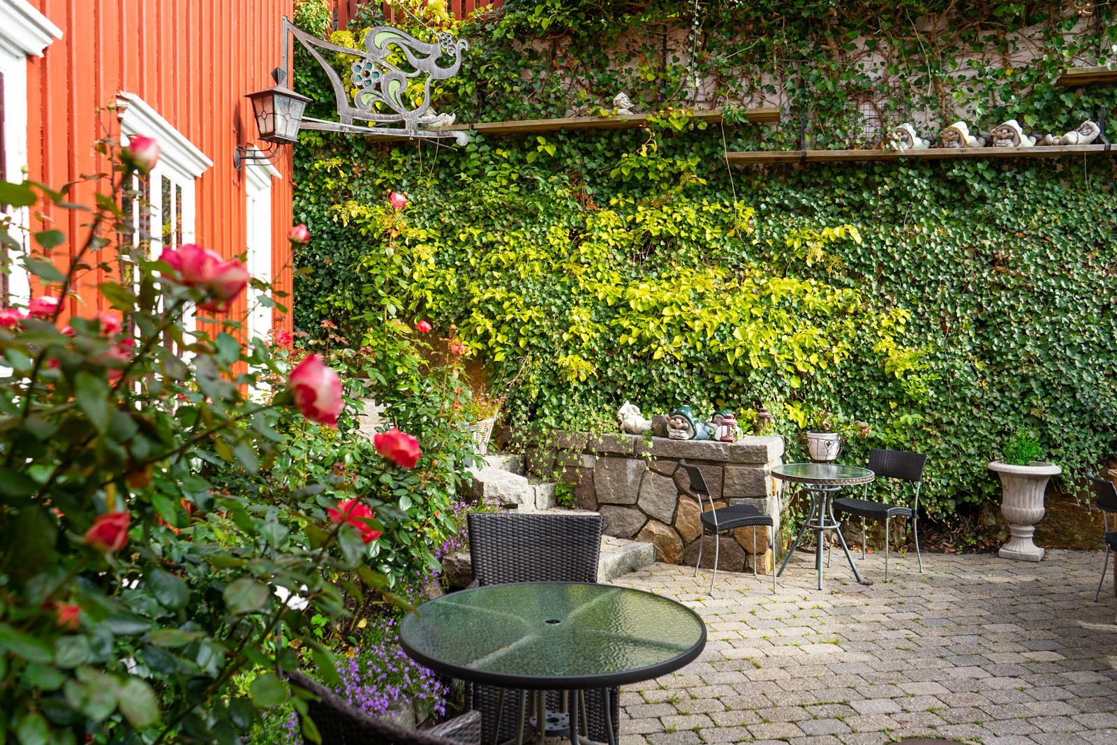 Bakgården til Kumlegaarden.