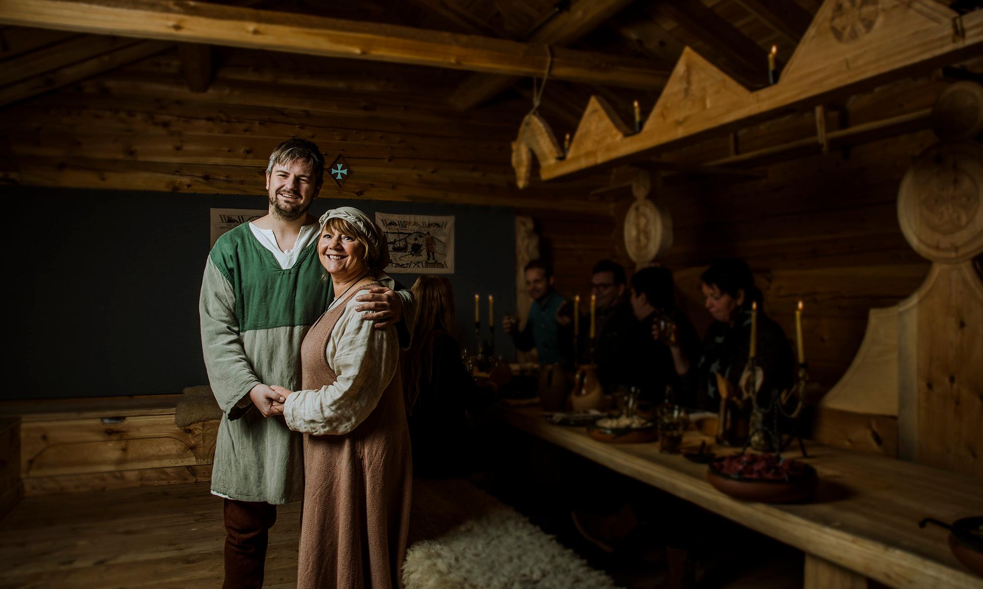 Vertskapet på Gjesteloftet - Middelaldergården Stiklastadir