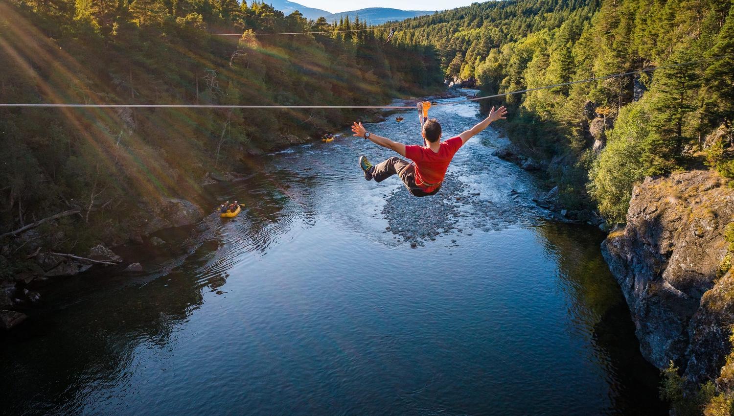 Zipline park Oppdal