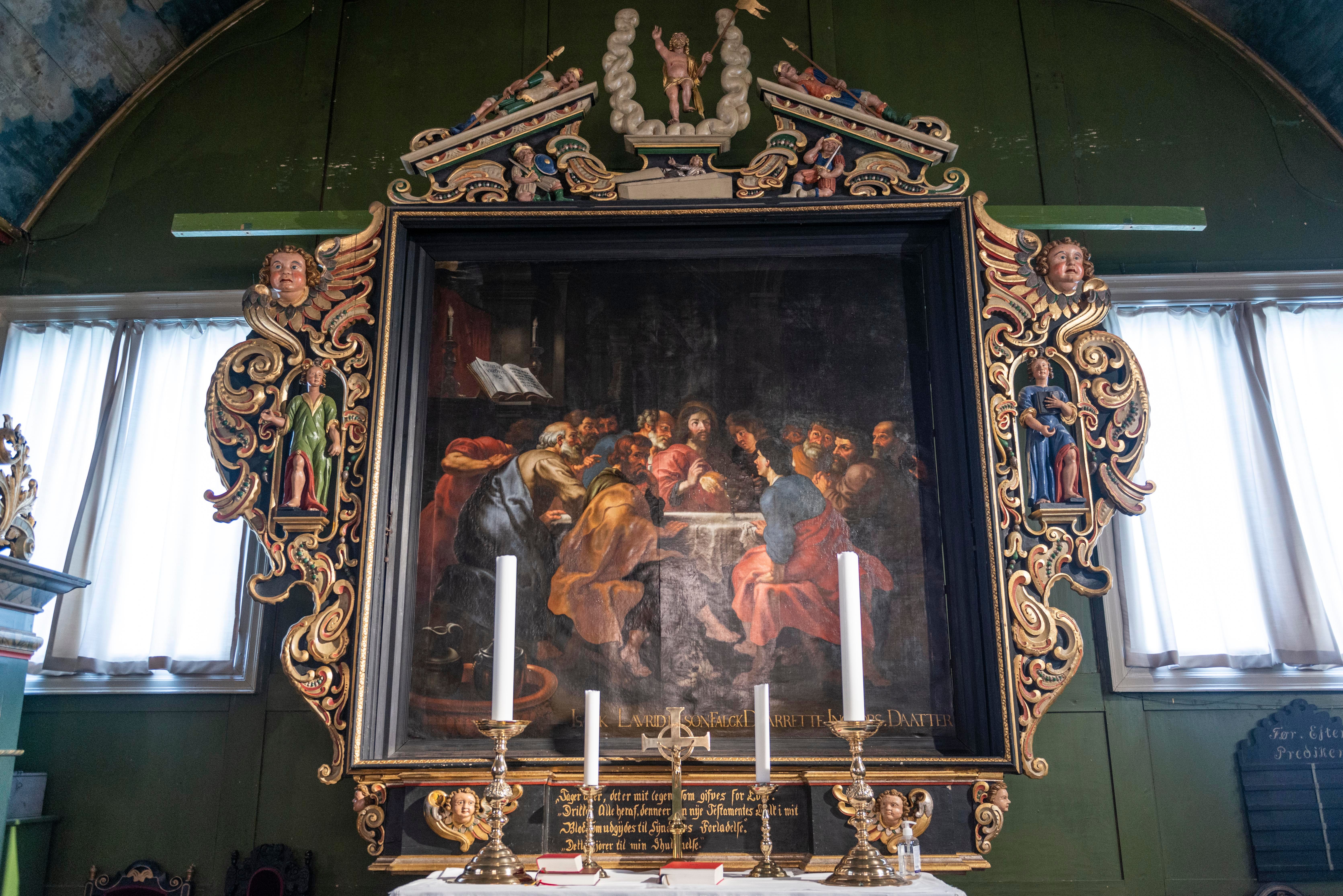 Altertavle i Risør kirke