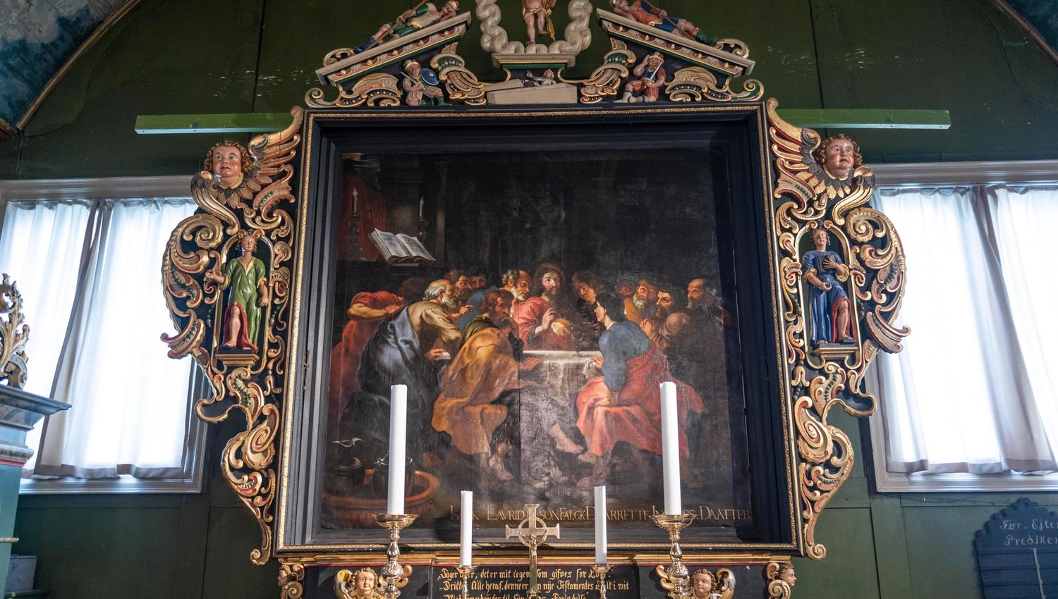 Altertavle i Risør kirke