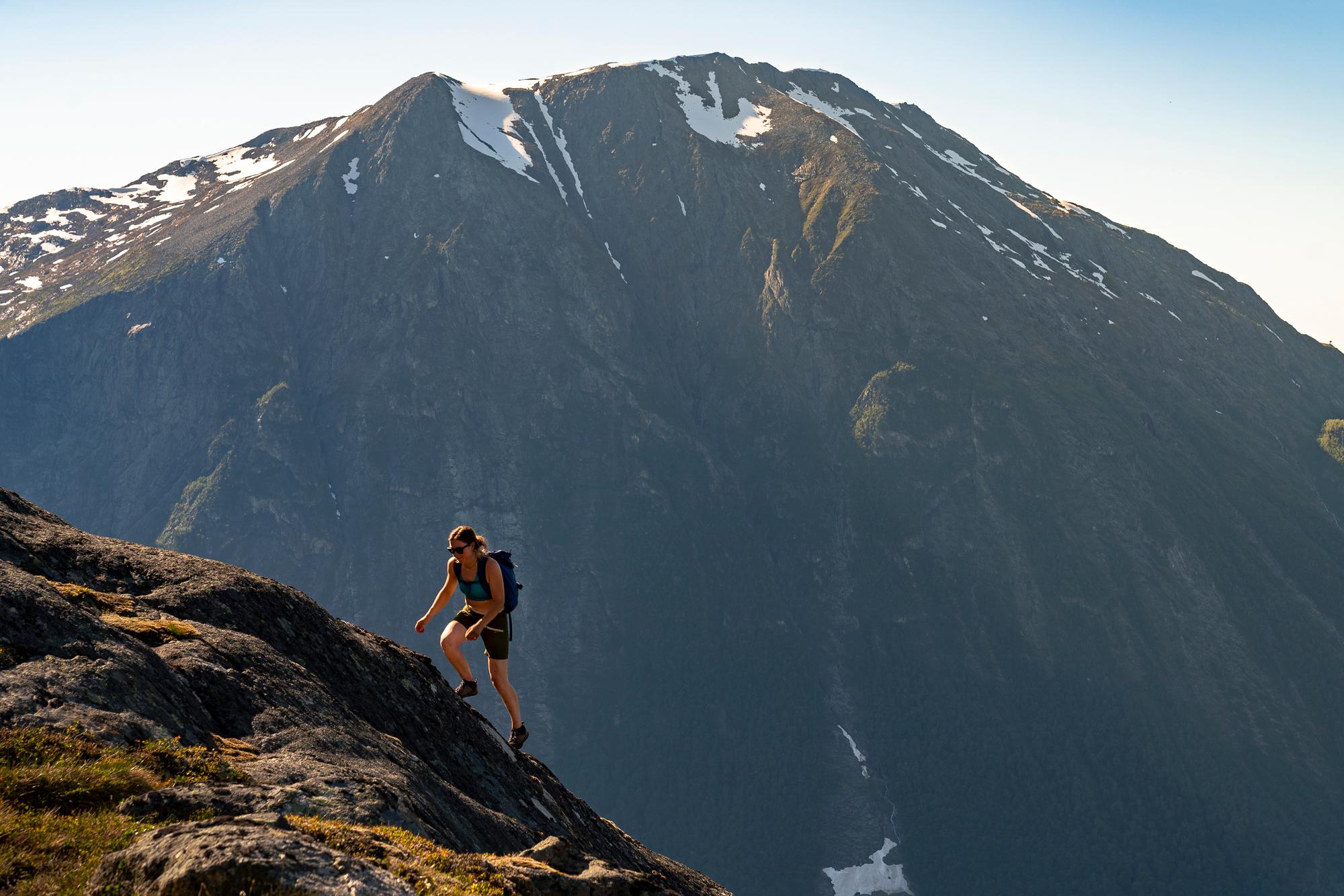 Alpine Hike to Nordre Trolltind guided by Hotel Aak
