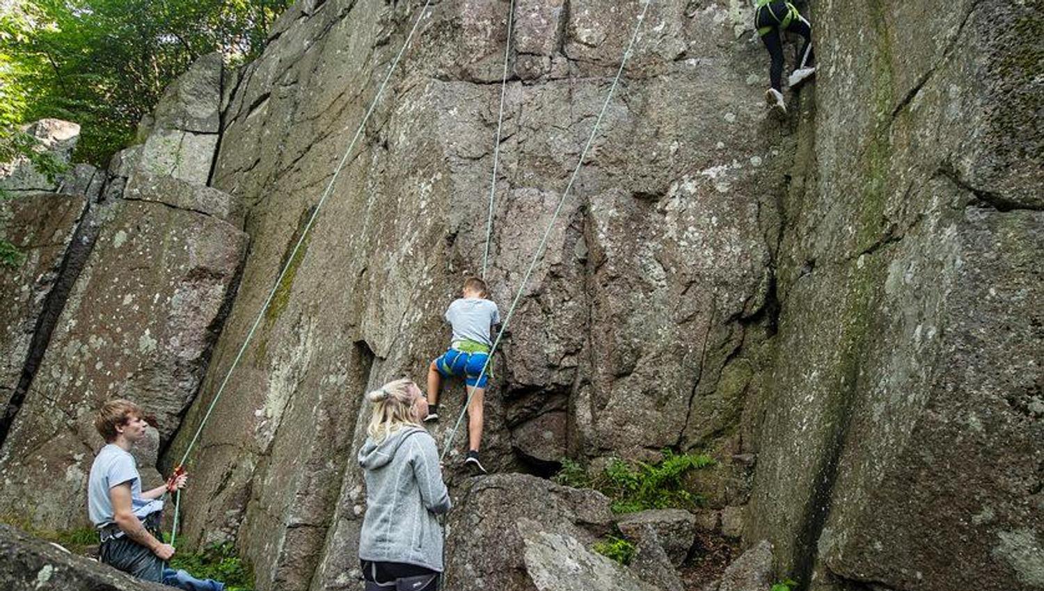 Utendørs klatring