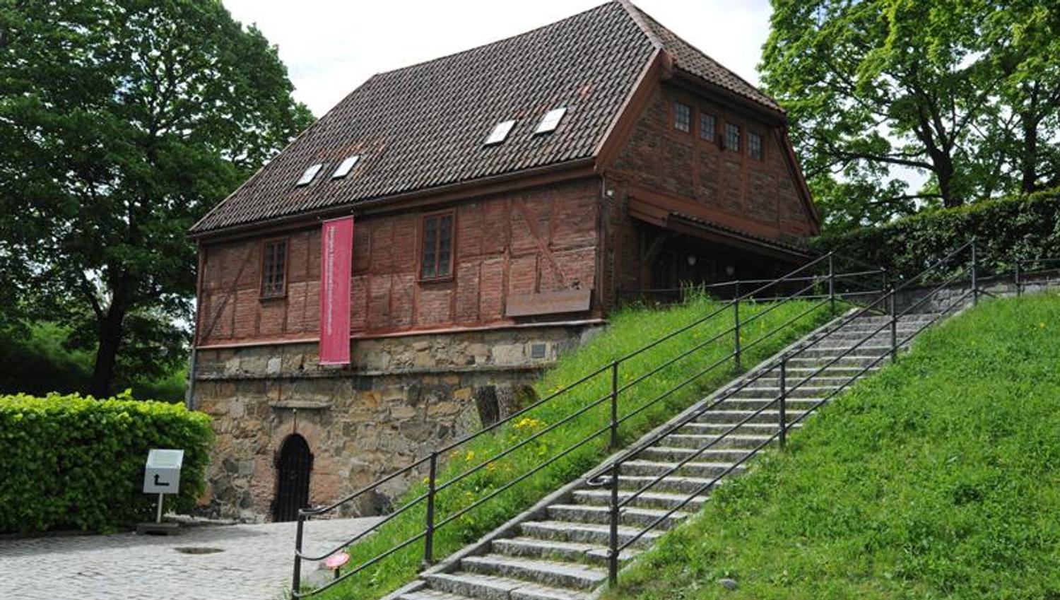 Rød murbygning