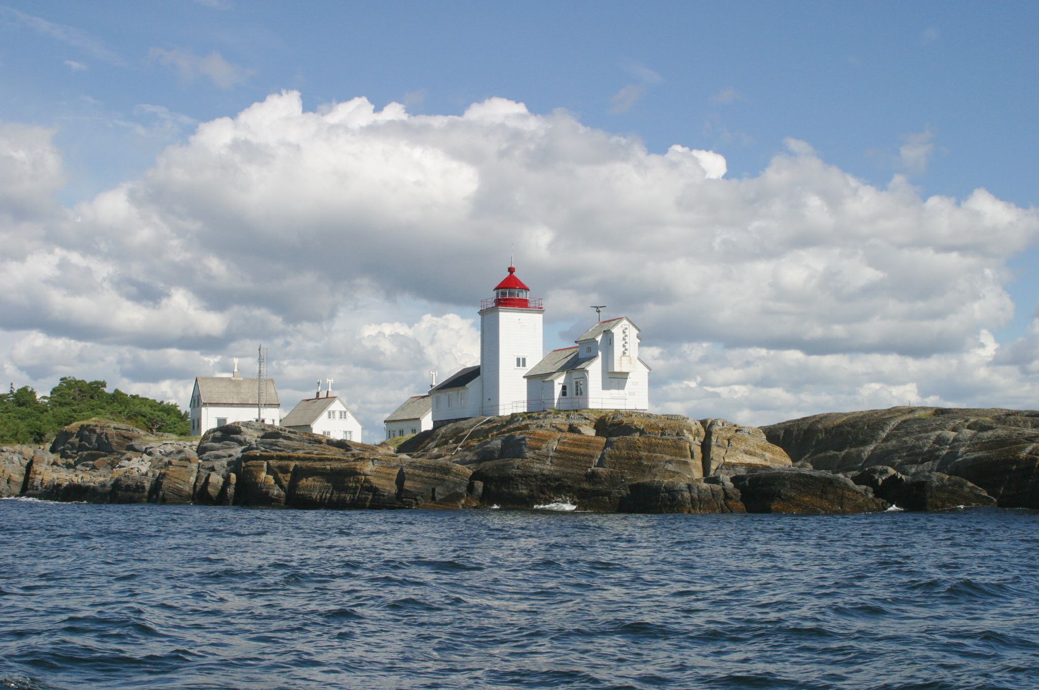 An island outside the coastal city Langesund