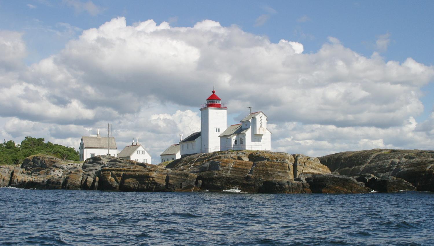 An island outside the coastal city Langesund