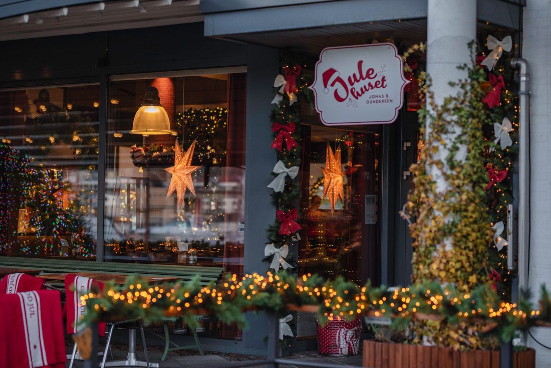 Julehuset hos Jonas B Gundersen