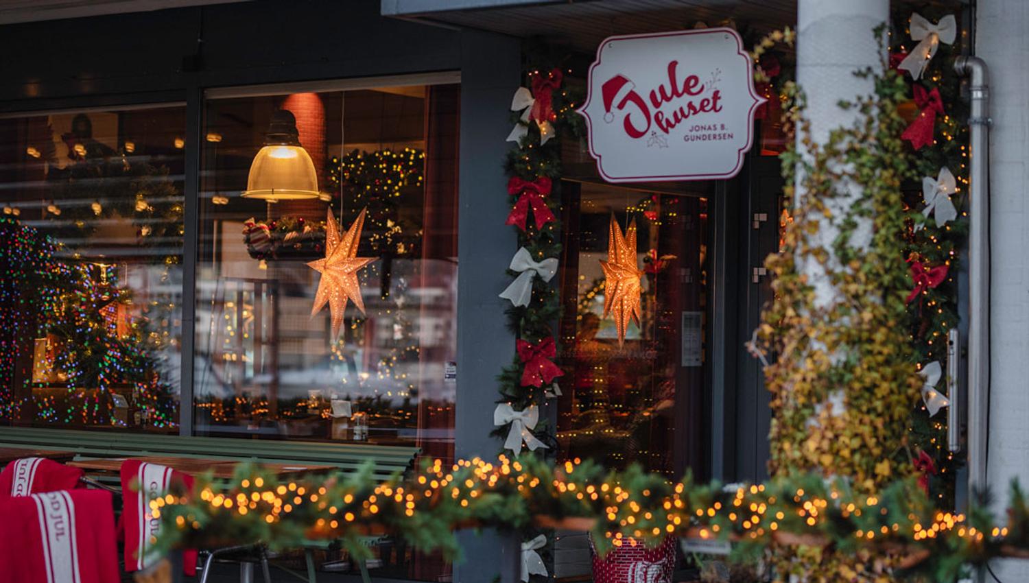 Julehuset hos Jonas B Gundersen