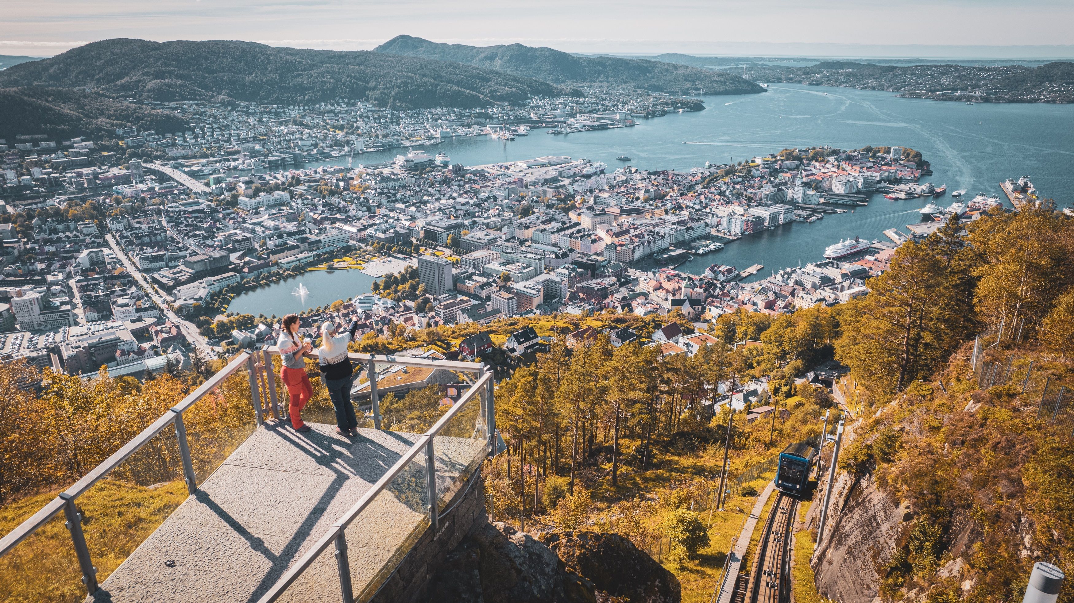 Høst på Fløyen