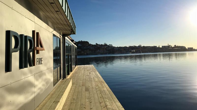 Summer picture from the sea side at restaurant Pir4.