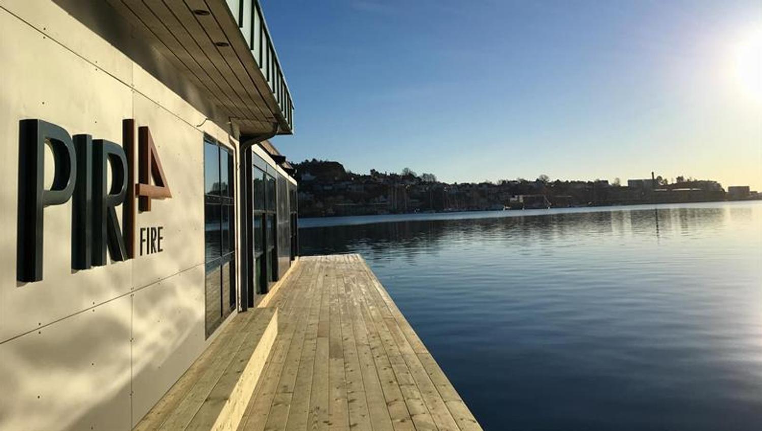 Summer picture from the sea side at restaurant Pir4.