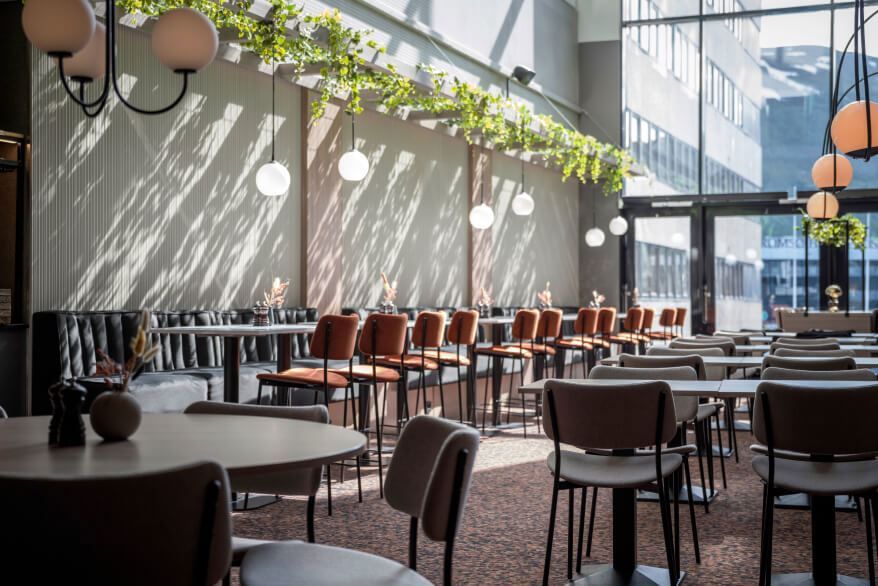 Dining room at Quality Hotel Saga in Tromso