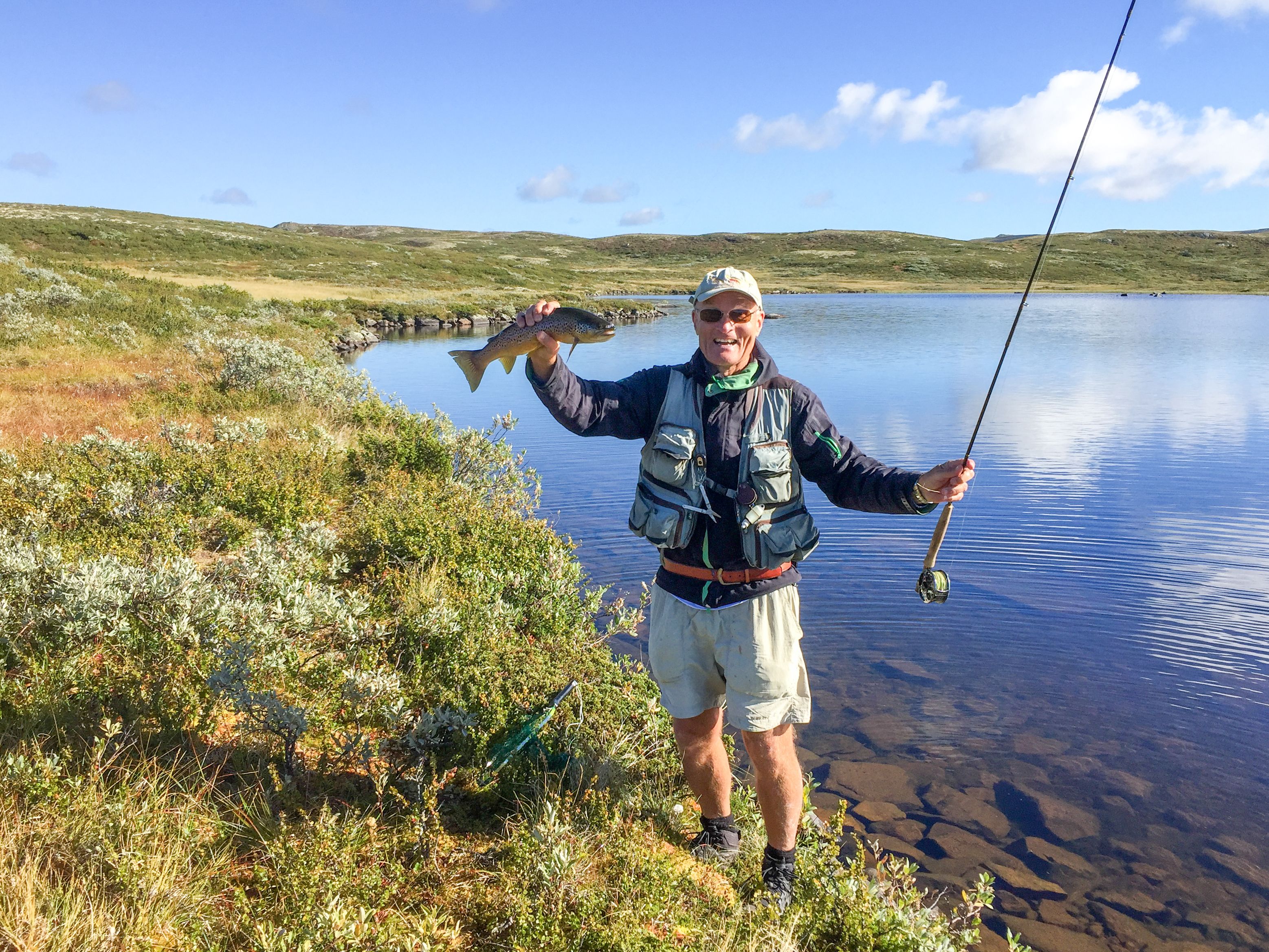 Fresh water fishing in Nesbyen