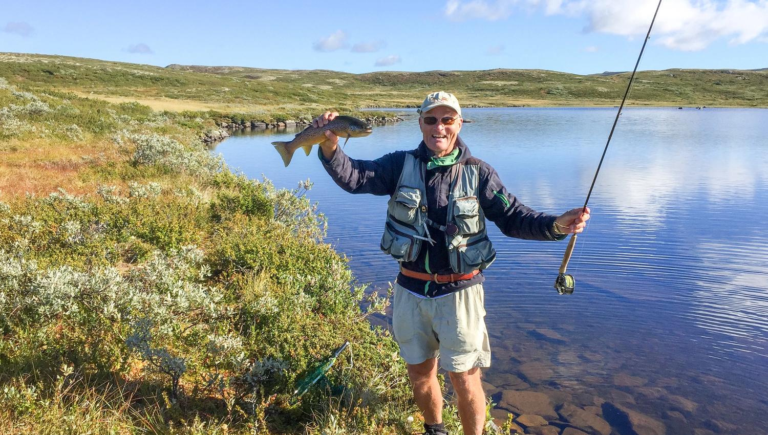Fresh water fishing in Nesbyen
