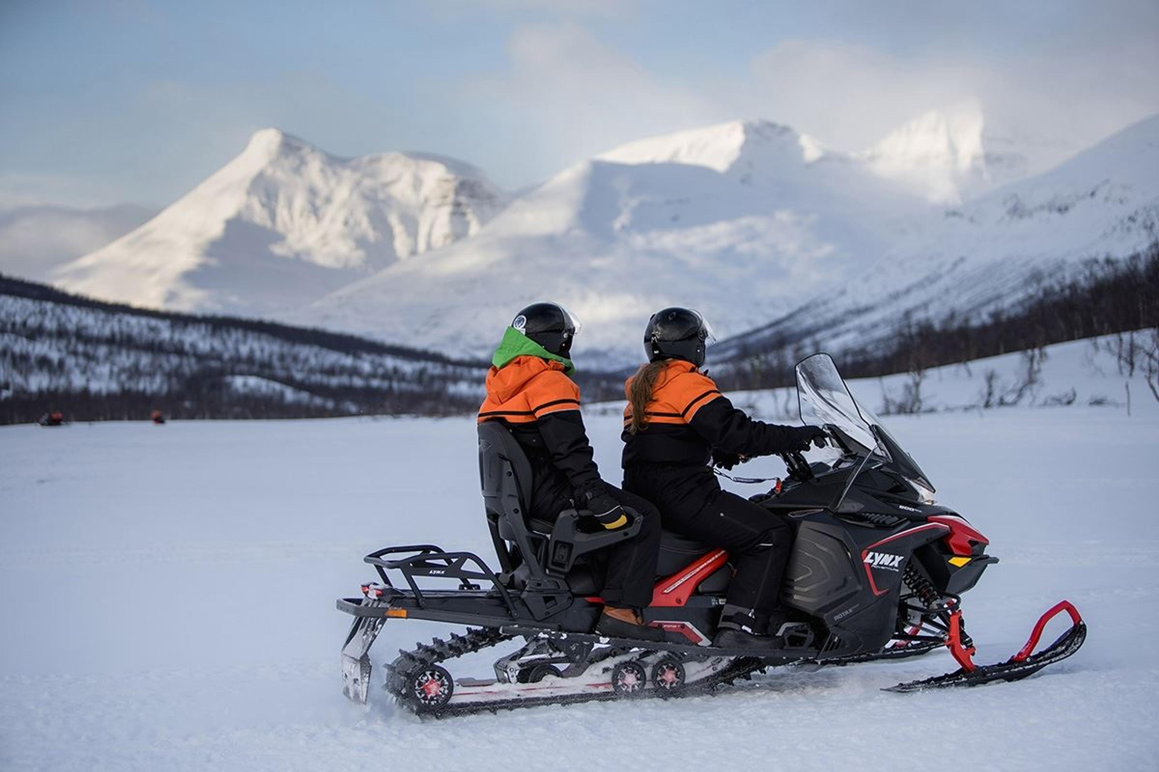Snowmobiling & Tromsø Ice Domes Snow Park - Excluding Transport