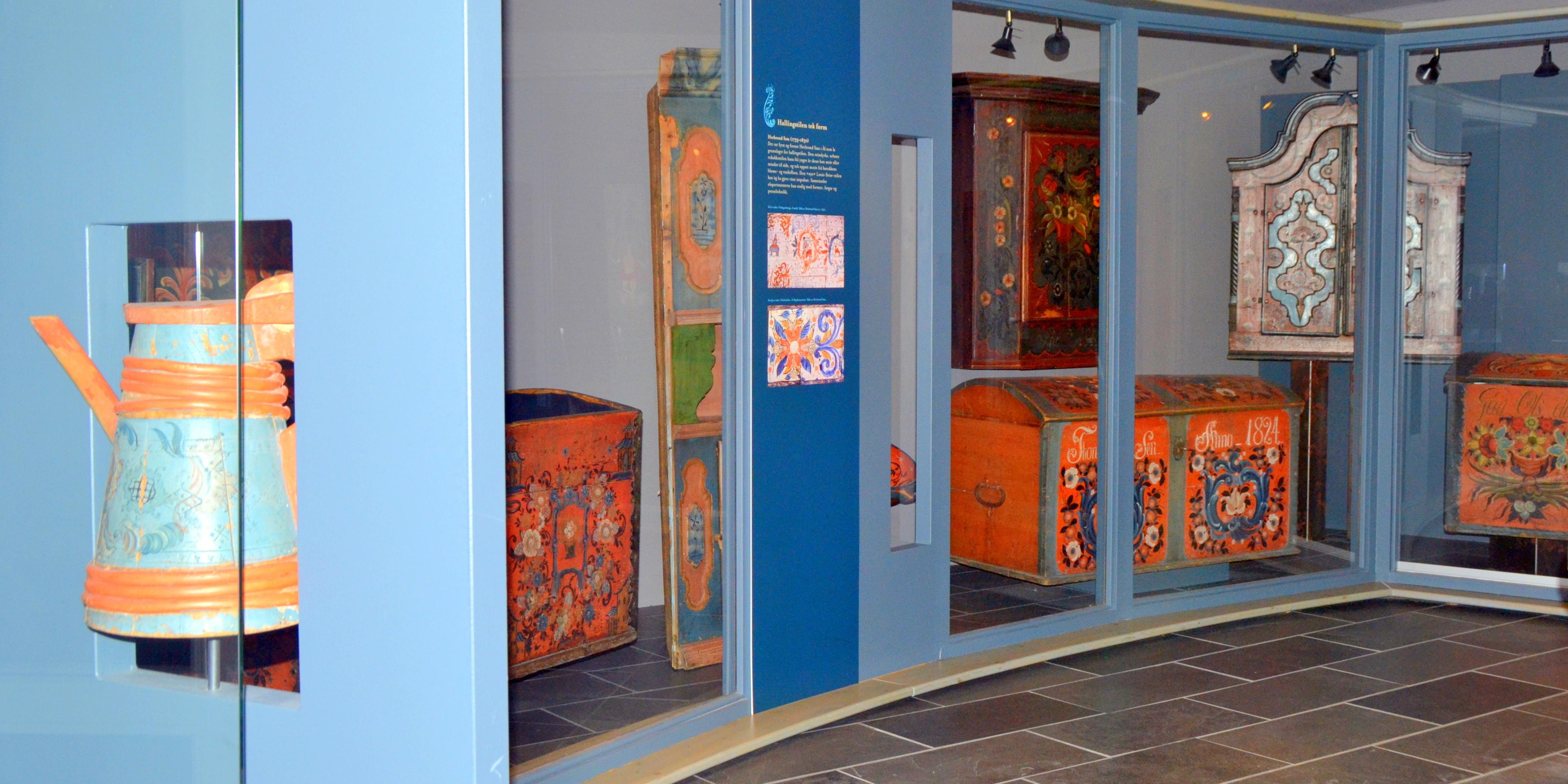 Rosenmalereiausstellung Hallingrosa Ål in Hallingdal