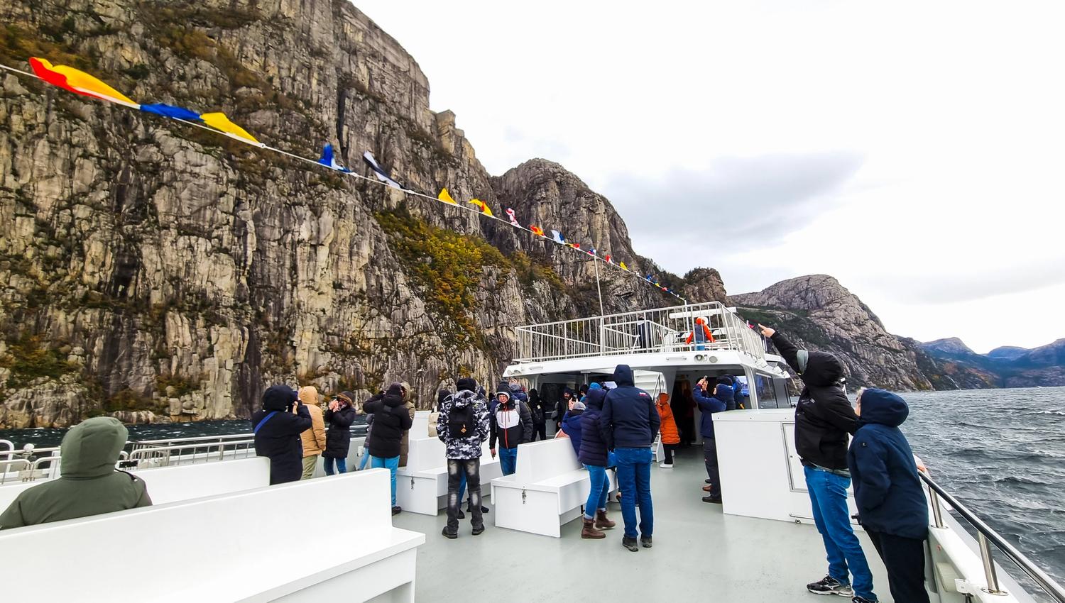 Fjord cruise on the Lysefjord