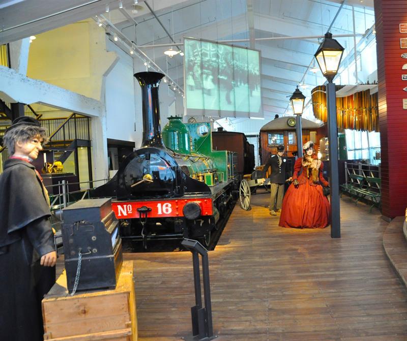 Das Norwegische Eisenbahnmuseum